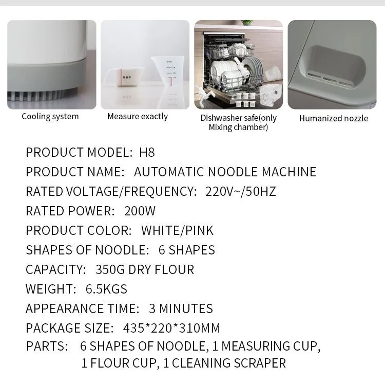 multifunction pasta maker application